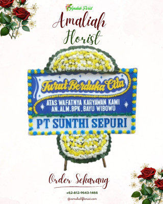 Papan Bunga Duka di Vii Koto Ilir