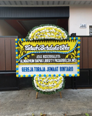 Papan Bunga Duka di Vii Koto Ilir