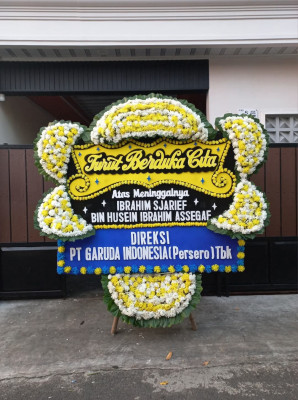 Papan Bunga Duka di Vii Koto Ilir