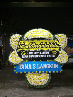 Papan Bunga Duka di Vii Koto Ilir