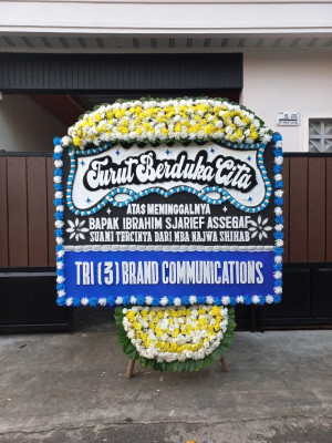 Papan Bunga Duka di Vii Koto Ilir
